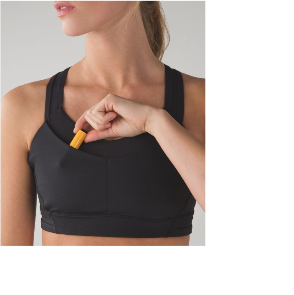 Lululemon Rack Pack Bra - black